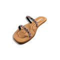 图片 FOOTSPOT 207女裝双带沙滩拖鞋 - 銀色