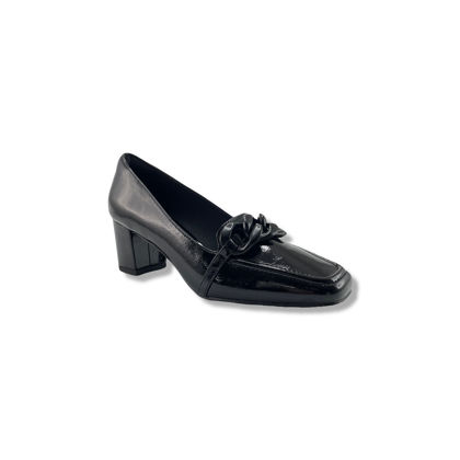 圖片 FEX 110 女裝漆皮高跟正裝鞋 - 黑色