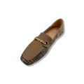 图片 FEX 105 女装格子链条休闲鞋 - 棕色