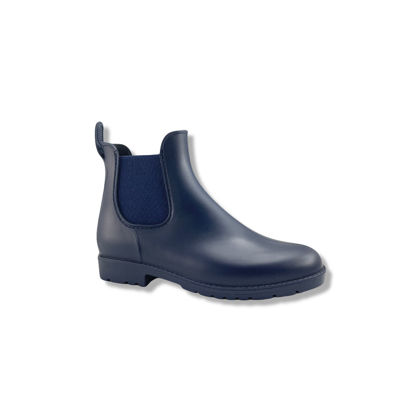 圖片 FOOTSPOT 838 女裝防水短雨靴 -藍色