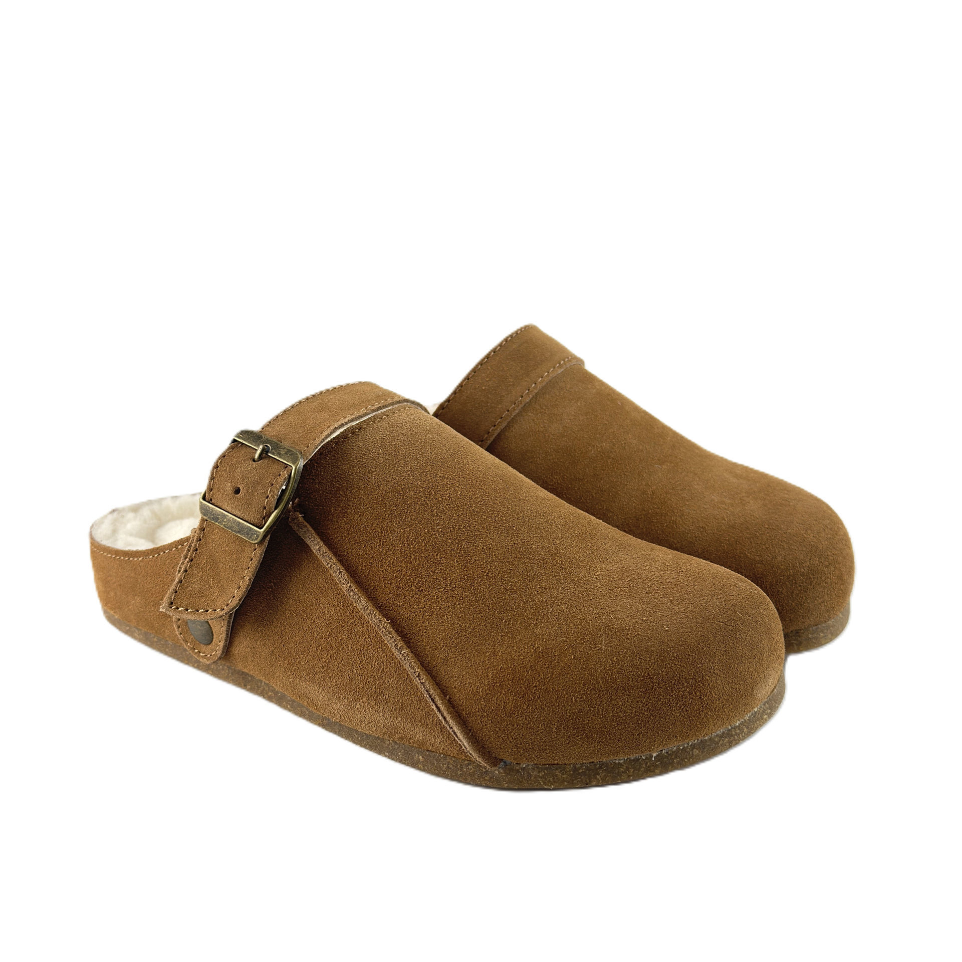 FOOTSPOT. KENROLL-牛皮勃肯保暖鞋(KENROLL-Leather Birkenstock Winter Warm Sandal)