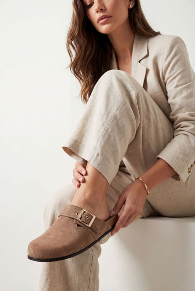 圖片 FOOTSPOT女裝一字拖涼鞋  ( FOOTSPOT-Women’s Slip-On Sandals  )