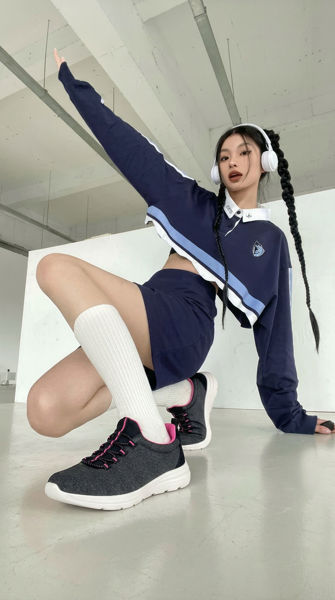 圖片 FOOTSPOT-女士休閒運動鞋 (FOOTSPOT- Women'sCasual Knit Sneakers)