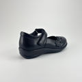 圖片 SANTA BARBARA POLO & RACQUET CLUB-黑色真皮學生鞋 (Black Genuine Leather School Shoes)