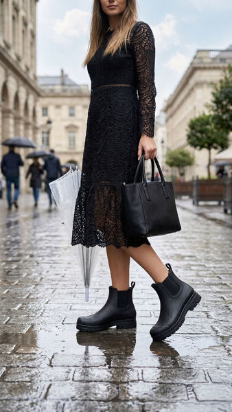 圖片 FOOTSPOT-男女短筒雨靴 (FOOTSPOT- Unisex ankle‑height  Rain boots )