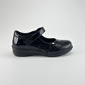 圖片 SANTA BARBARA POLO & RACQUET CLUB-黑色真皮學生鞋 (Black Genuine Leather School Shoes)